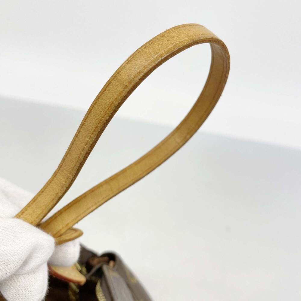 LOUIS VUITTON Brown Monogram Pochette Pouch - Picture 8 of 9